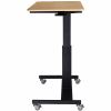 Rocelco Sit-to-Stand School Desk with Book Box 3