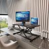 Rocelco VADR 31.5" Hi-Lift Adjustable Desk Riser 3