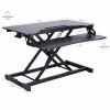 Rocelco Desk Riser & Dual-Monitor Mount 6