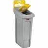 Rubbermaid Commercial Slim Jim Recycling Station 1-Stream Bottles/Cans, 23 Gal 3