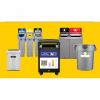 Rubbermaid Commercial Slim Jim Recycling Station 1-Stream Bottles/Cans, 23 Gal 4