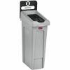 Rubbermaid Commercial Slim Jim Recycling Station 1-Stream Landfill, 23 Gal 1