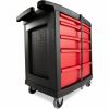 Rubbermaid Commercial 5 Drawer Mobile Work Center, Black 2