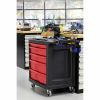 Rubbermaid Commercial 5 Drawer Mobile Work Center, Black 4