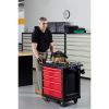 Rubbermaid Commercial 5 Drawer Mobile Work Center, Black 5