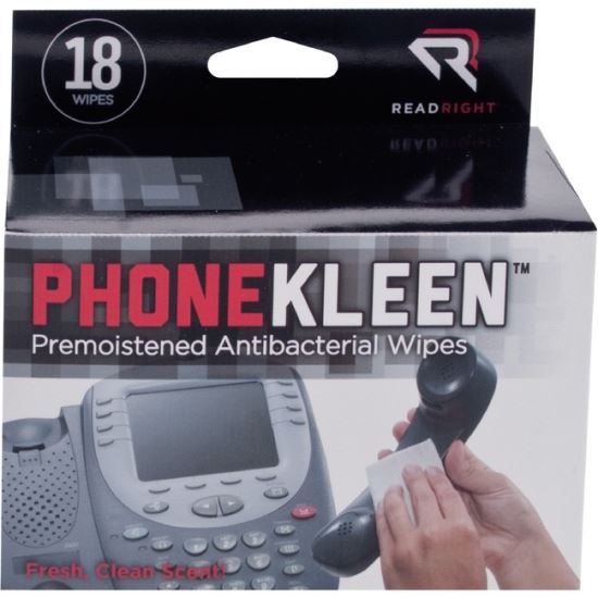 Read Right PhoneKleen Antibacterial Wipes 1