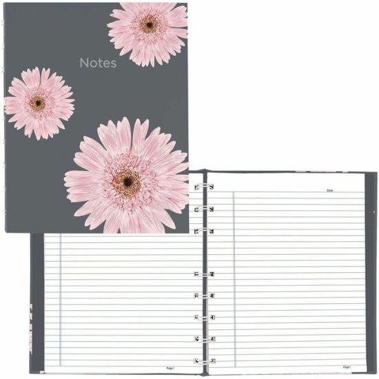 Blueline NotePro Pink Daisy Notebook 1