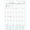 Brownline EcoLogix Monthly Wall Calendar, Twin-Wire Binding, 100% Recycled 1