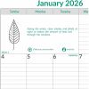 Brownline EcoLogix Monthly Wall Calendar, Twin-Wire Binding, 100% Recycled 4