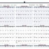 Brownline Heavyweight Yearly Wall Calendar 3
