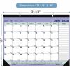 Blueline Monthly Desk Pad, Academic, 13 Months, July to July, English (CA181731) 2