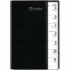 Brownline Pre-Vu Weekly Planner, Transparent Section, English, Black (CB920.BLK) 2
