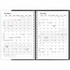 Brownline Pre-Vu Weekly Planner, Transparent Section, English, Black (CB920.BLK) 4