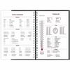 Brownline Pre-Vu Weekly Planner, Transparent Section, English, Black (CB920.BLK) 6