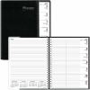 Brownline Pre-Vu Weekly Planner, Transparent Section, English, Black (CB925.BLK) 1
