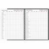 Brownline Pre-Vu Weekly Planner, Transparent Section, English, Black (CB925.BLK) 5