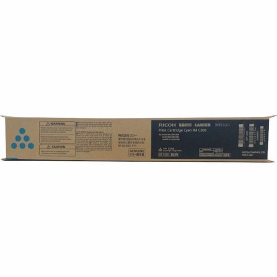 Ricoh Original Laser Toner Cartridge - Cyan - 1 Each 1