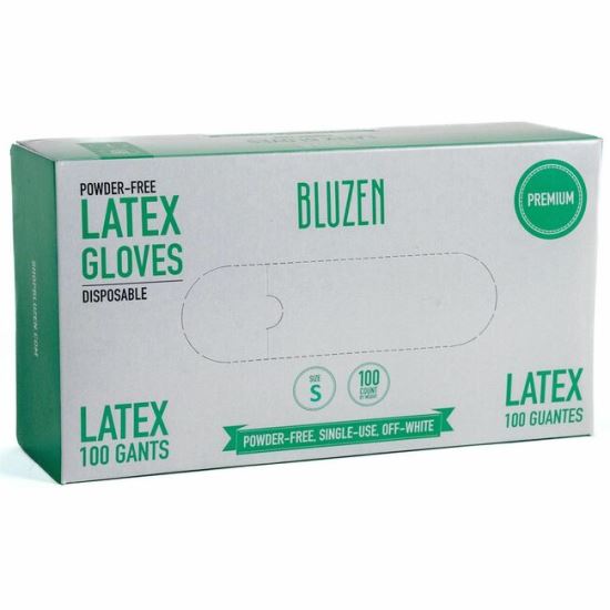 BLUZEN Powder-Free Latex Gloves 1
