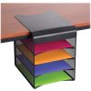 Safco Onyx Solid Top Horizontal Hanging Storage 1