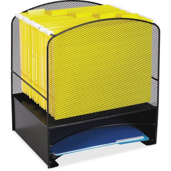 Safco Mesh Hanging File and Letter Tray Rack 1