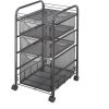 Safco Onyx Mesh File Cart 1