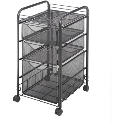 Safco Onyx Mesh File Cart 1