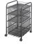 Safco Onyx Mesh File Cart 1