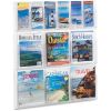 Safco Magazine/Pamphlet Plastic Display Rack 1