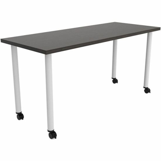 Safco Jurni Multi-Purp. Table w/Post Leg & Casters 1
