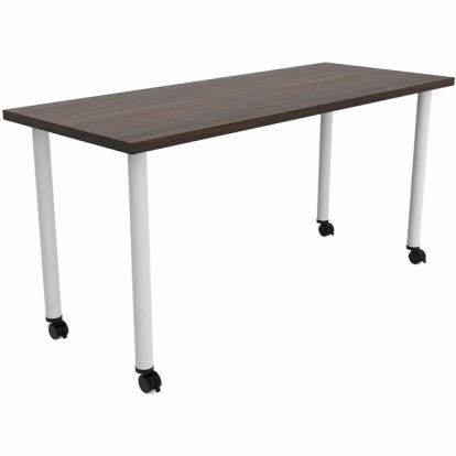Safco Jurni Multi-Purp. Table w/Post Leg & Casters 1