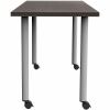 Safco Jurni Multi-Purp. Table w/Post Leg & Casters 3