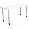 Safco Jurni Multi-Purp. Table w/Post Leg & Casters 1