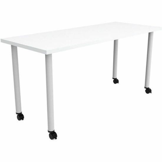 Safco Jurni Multi-Purp. Table w/Post Leg & Casters 1