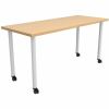 Safco Jurni Multi-Purp. Table w/Post Leg & Casters 1