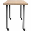 Safco Jurni Multi-Purp. Table w/Post Leg & Casters 3