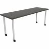 Safco Jurni Multi-Purpose Table with Post Leg & Casters 1