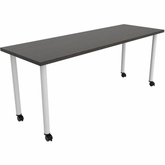 Safco Jurni Multi-Purpose Table with Post Leg & Casters 1