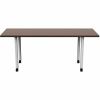 Safco Jurni Multi-Purpose Table with Post Leg & Casters 2