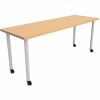 Safco Jurni Multi-Purpose Table with Post Leg & Casters 1