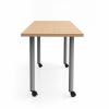 Safco Jurni Multi-Purpose Table with Post Leg & Casters 3