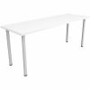 Safco Jurni Multi-Purpose Table with Post Leg & Glides 1