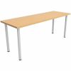 Safco Jurni Multi-Purpose Table with Post Leg & Glides 1