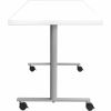 Safco Jurni Multi-Purpose Table with T-Leg & Casters 3
