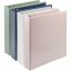 Samsill Earth's Choice Plant-Based View Durable 1.5 Inch 3 Ring Binders - Assortment 4 Pack 1