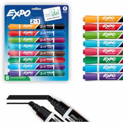 Expo 2-in-1 Dry Erase Markers 1