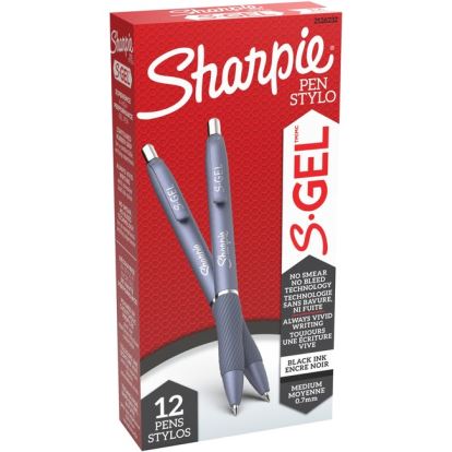 Sharpie S-Gel Fashion Retractable Pens 0.7 mm Black 1