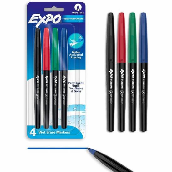 Expo Vis-A-Vis Wet-Erase Markers 1