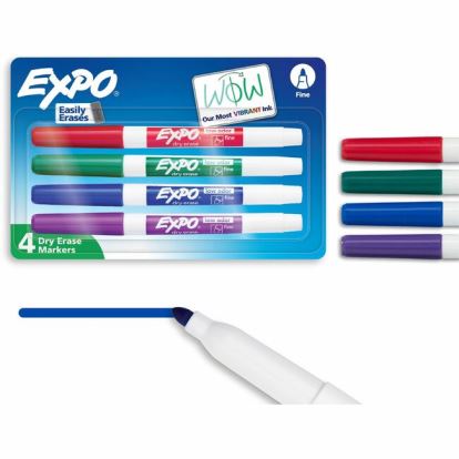 Expo Low-Odor Dry Erase Markers 1