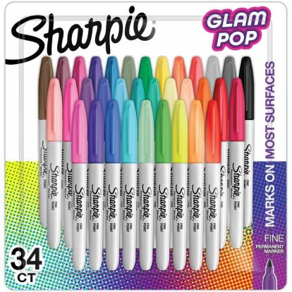 Sharpie Glam Pop Permanent Markers 1
