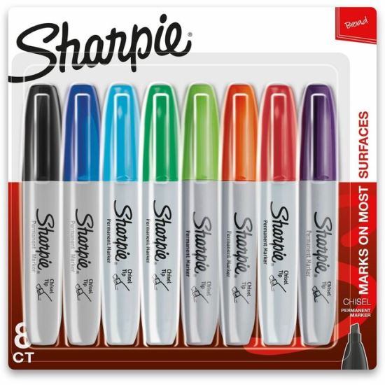 Sharpie Chisel Tip Permanent Markers 1